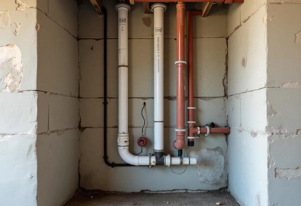Wall pipes